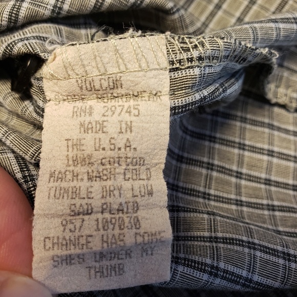 Volcom XL Long sleeve button down shirt - Picture 4 of 4